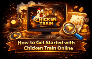 online chicken train